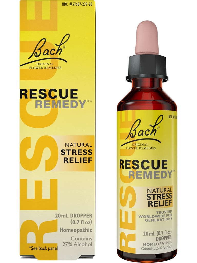 Bach Original Flower Essences, Rescue Remedy, 20ml