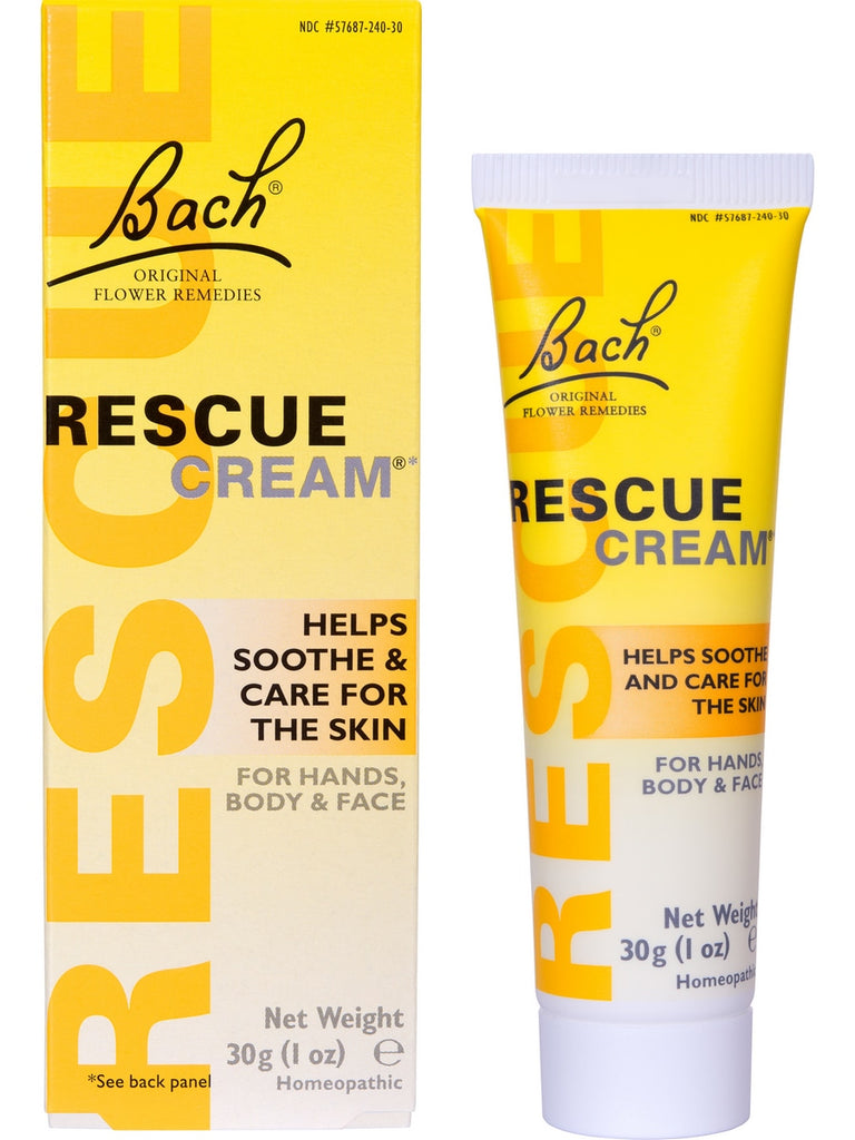 Bach Original Flower Essences, Rescue Remedy Cream, 1 oz (30 gm)