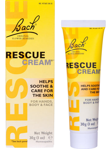 Bach Original Flower Essences, Rescue Remedy Cream, 1 oz (30 gm)