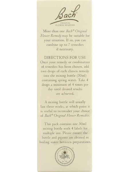 Bach Original Flower Essences, Mixing Bottle, 1 oz, 30 gm