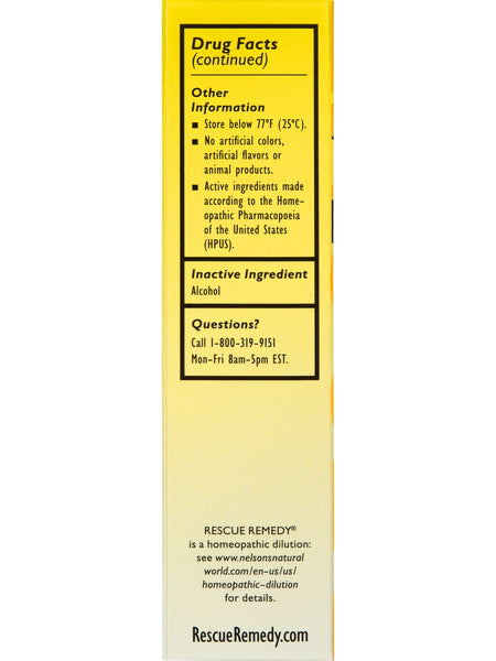 Bach Original Flower Essences, Rescue Remedy Spray, 0.7 oz, 20 ml
