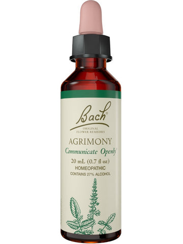 Bach Original Flower Essences, Agrimony Flower Essence, 0.7 oz (20 ml)