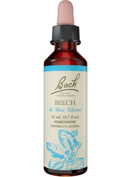 Bach Original Flower Essences, Beech Flower Essence, 0.7 oz (20 ml)