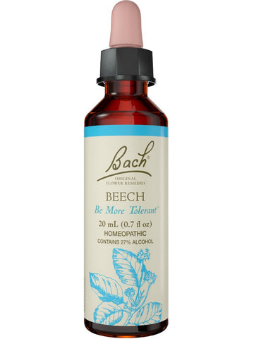 Bach Original Flower Essences, Beech Flower Essence, 0.7 oz (20 ml)