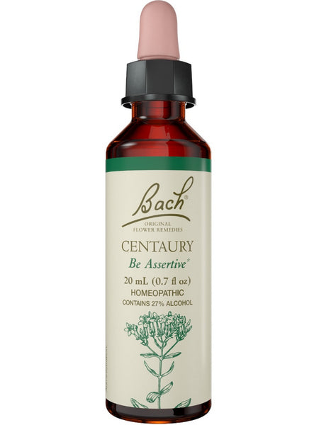Bach Original Flower Essences, Centaury Flower Essence, 0.7 oz (20 ml)