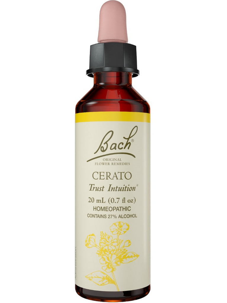 Bach Original Flower Essences, Cerato Flower Essence, 0.7 oz (20 ml)