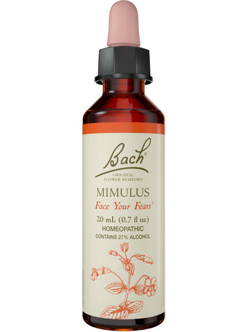Bach Original Flower Essences, Mimulus Flower Essence, 0.7 oz (20 ml)