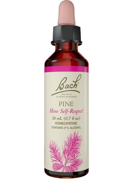Bach Original Flower Essences, Pine Flower Essence, 0.7 oz (20 ml)