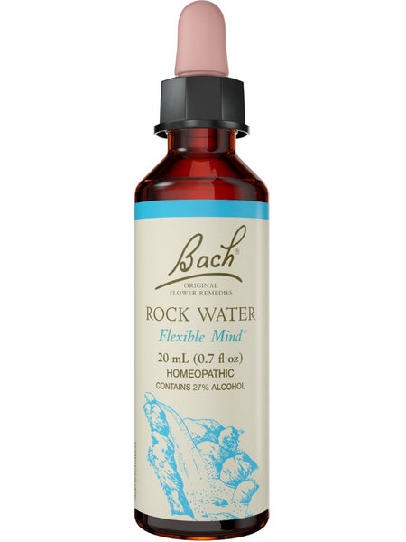 Bach Original Flower Essences, Rock Water Flower Essence, 0.7 oz (20 ml)