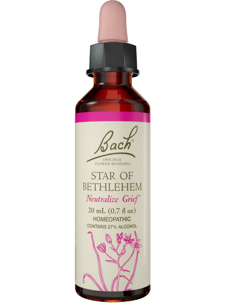 Bach Original Flower Essences, Star of Bethlehem Flower Essence, 0.7 oz (20 ml)