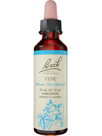 Bach Original Flower Essences, Vine Flower Essence, 0.7 oz (20 ml)