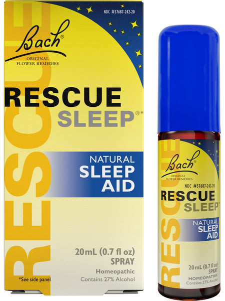 Bach Original Flower Essences, Rescue Sleep, 0.7 oz (20 ml)