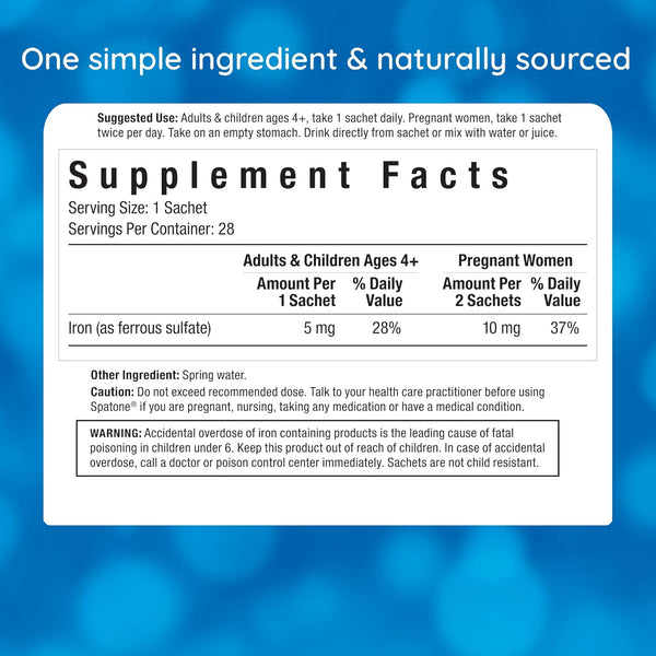 Bach Original Flower Essences, Spatone, Natural, 28 sachets