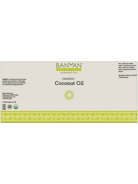 Banyan Botanicals, Coconut Oil, 14.5 oz