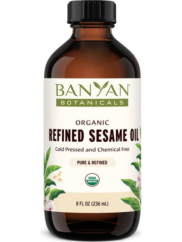 Banyan Botanicals, Refined Sesame Oil, 8 fl oz