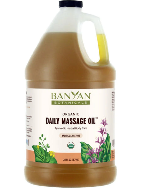 Banyan Botanicals, Daily Massage Oil, 128 fl oz