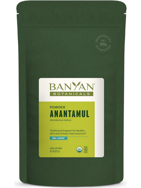 Banyan Botanicals, Anantamul Powder, 1/2 lb – Herbs Direct