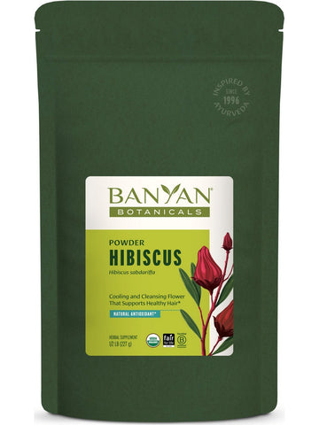 Banyan Botanicals, Hibiscus Powder, 1/2 lb