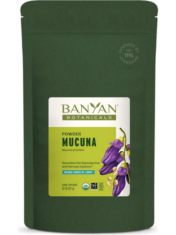 Banyan Botanicals, Mucuna (Kapikacchu) Powder, 1/2 lb
