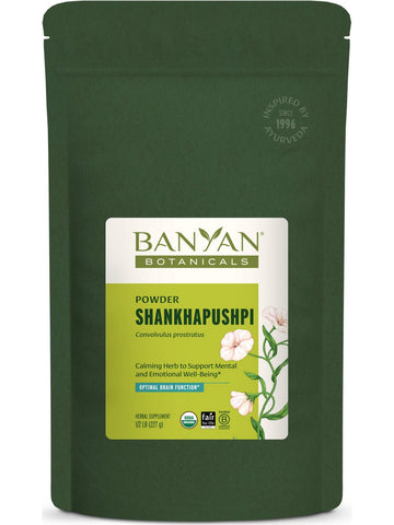 Banyan Botanicals, Shankhapushpi Powder, 1/2 lb