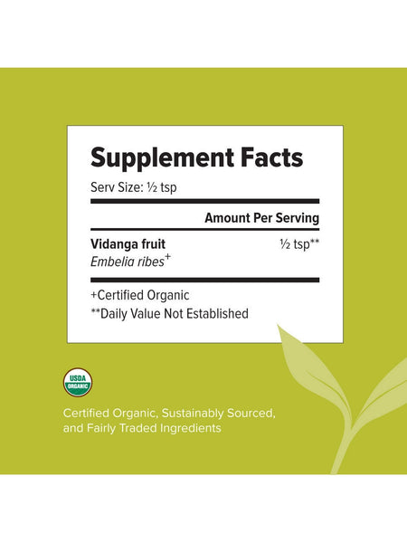 Banyan Botanicals, Vidanga Powder, 1/2 lb