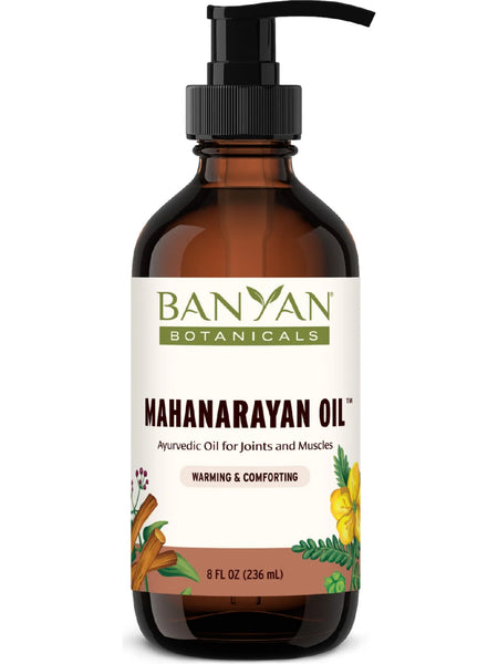 Banyan Botanicals, Mahanarayan Oil, Organic, 8 fl oz