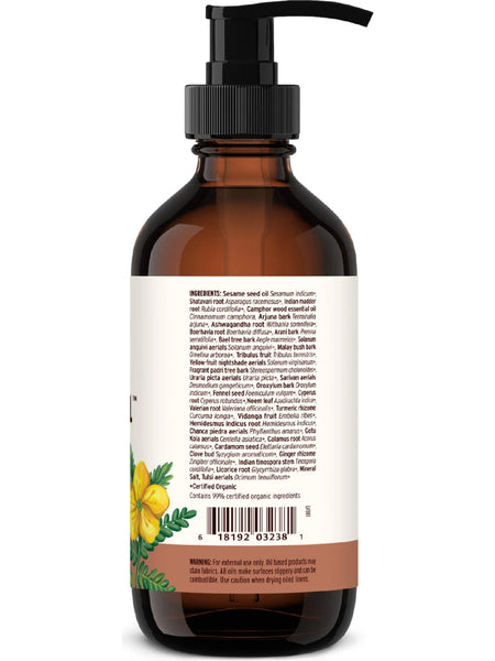 Banyan Botanicals, Mahanarayan Oil, Organic, 8 fl oz