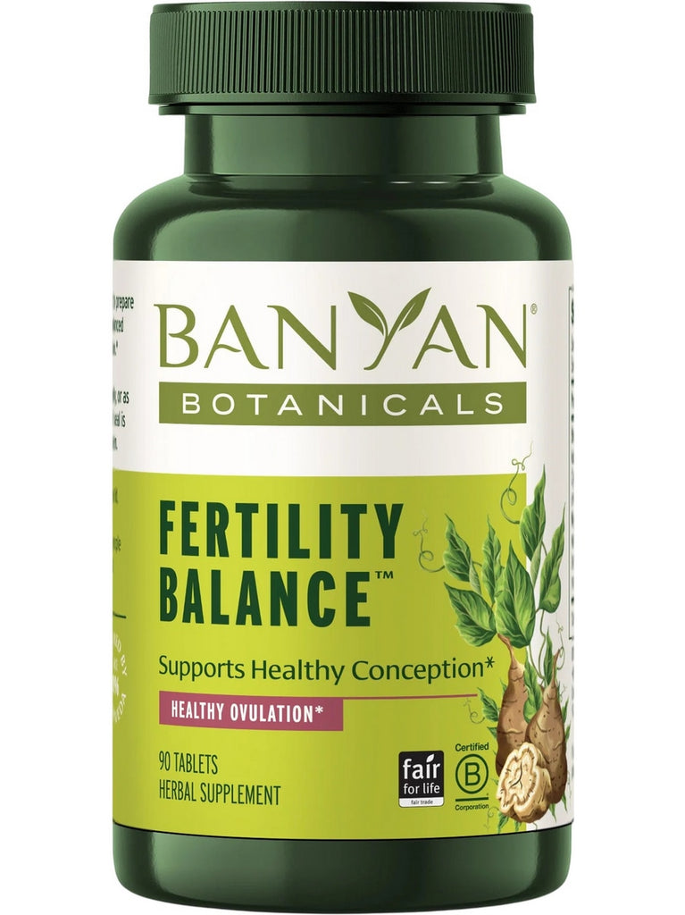 Banyan Botanicals, Fertility Balance, 90 Tablets