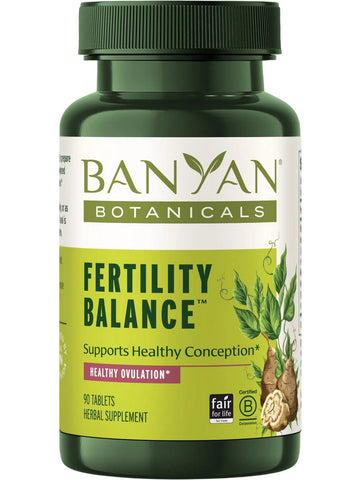 Banyan Botanicals, Fertility Balance, 90 Tablets