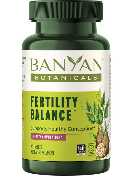 Banyan Botanicals, Fertility Balance, 90 Tablets