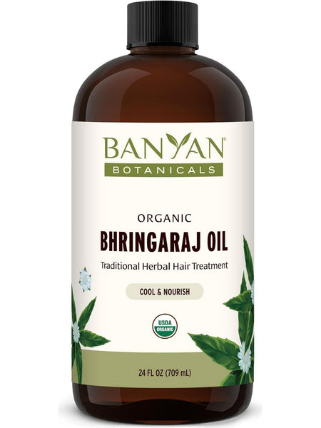 Bhringaraj Oil, Organic, 24 fl oz, Banyan Botanicals