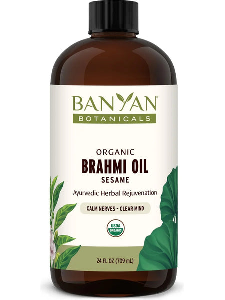 Banyan Botanicals, Brahmi Oil, Organic, 24 fl oz