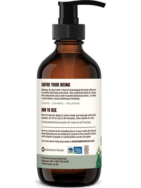 Banyan Botanicals, Pitta Massage Oil, 8 fl oz