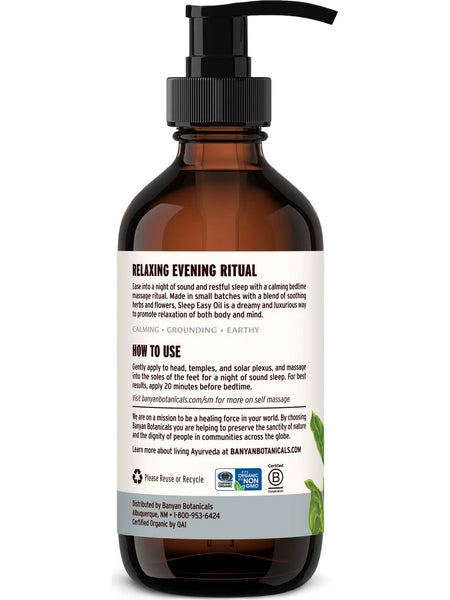 Banyan Botanicals, Sleep Easy Oil, 8 fl oz