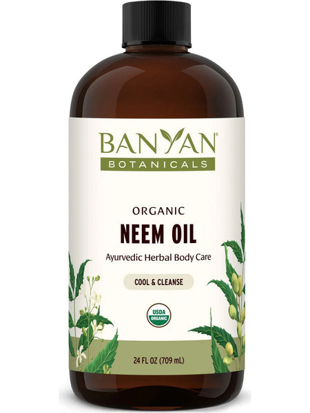 Banyan Botanicals, Neem Oil, Organic, 24 fl oz
