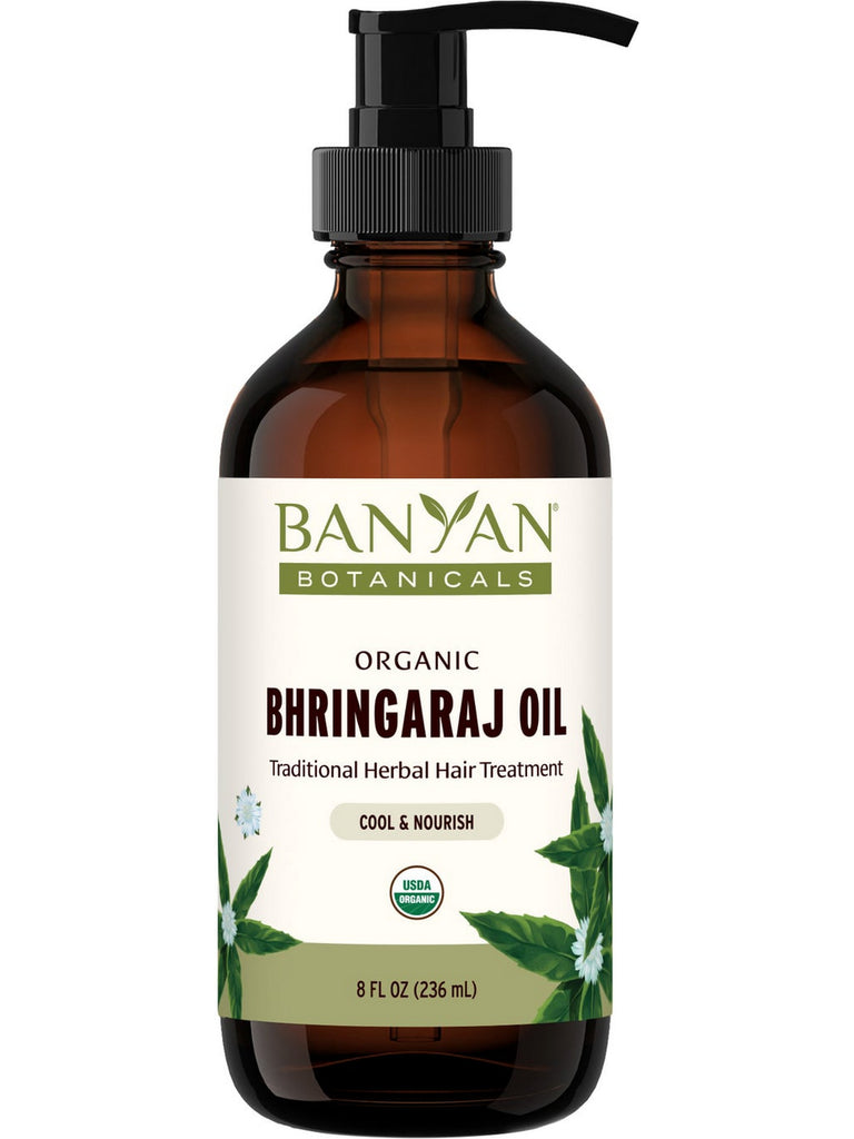 Bhringaraj Oil, 8 fl oz, Banyan Botanicals