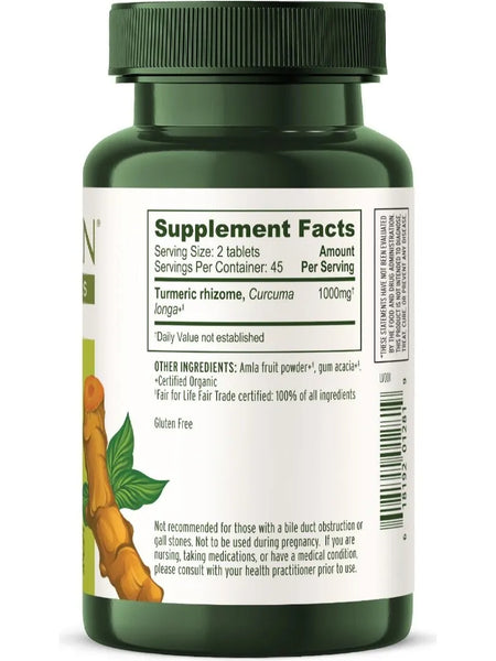 Banyan Botanicals, Turmeric, 90 tabs