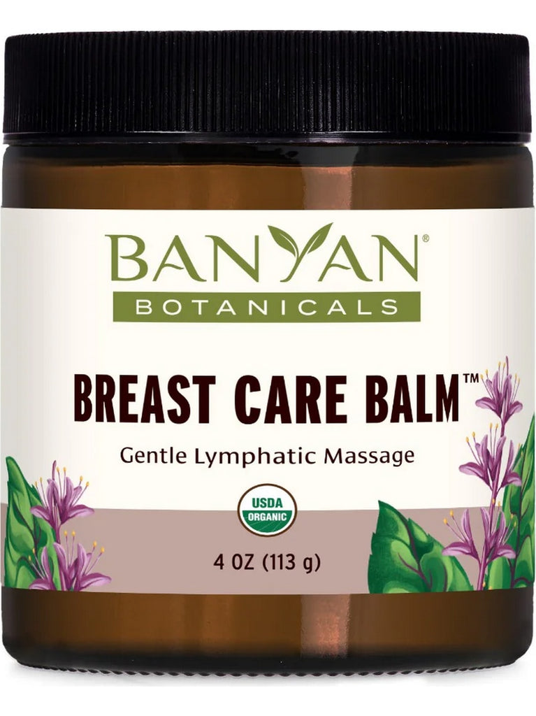 Breast Care Balm, 4 oz, Banyan Botanicals