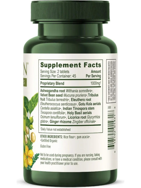 Banyan Botanicals, Adrenal Nourish, 90 tabs