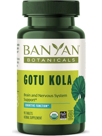 Banyan Botanicals, Gotu Kola, 90 tabs