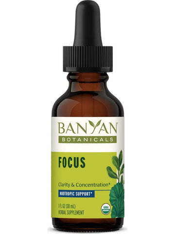 Banyan Botanicals, Focus, Liquid Extract, 1 fl oz, 30 ml