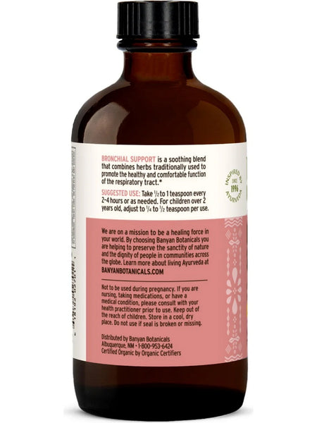 Banyan Botanicals, Bronchial Support, Herbal Syrup, 6 fl oz