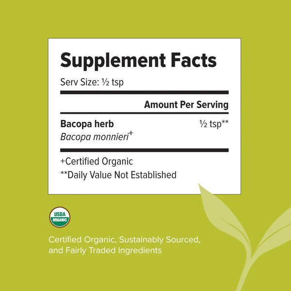 Banyan Botanicals, Bacopa Powder, 1 lb