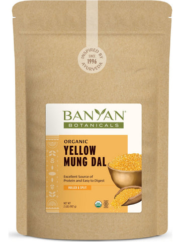 Banyan Botanicals, Yellow Mung Dal, 2 lbs