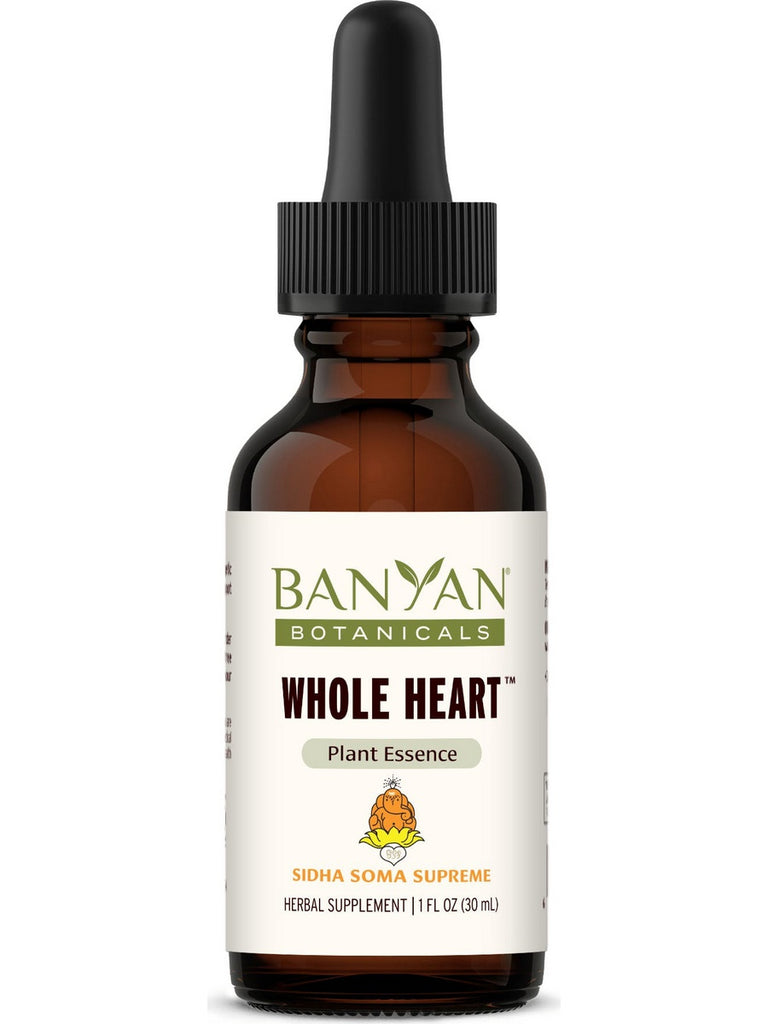 Banyan Botanicals, Whole Heart, Plant Essence, 1 fl oz