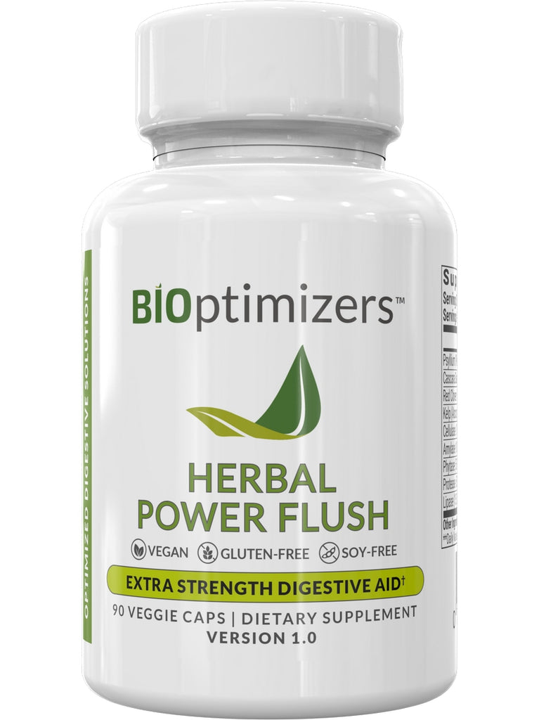 BIOptimizers, Herbal Power Flush, 90 Veggie Caps