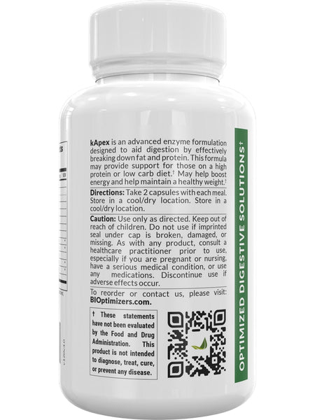 BIOptimizers, KAPEX, 120 Veggie Caps