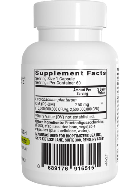 BIOptimizers, Probiotic Breakthrough (Formerly P3-OM), 60 Veggie Caps