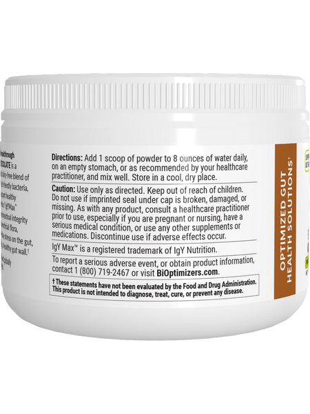 BIOptimizers, Microbiome Breakthrough, Chocolate, 5.29 oz