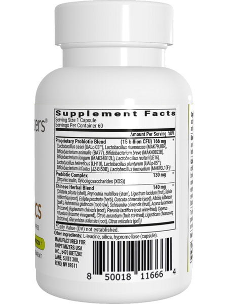 BIOptimizers, CogniBiotics, 60 Veggie Caps